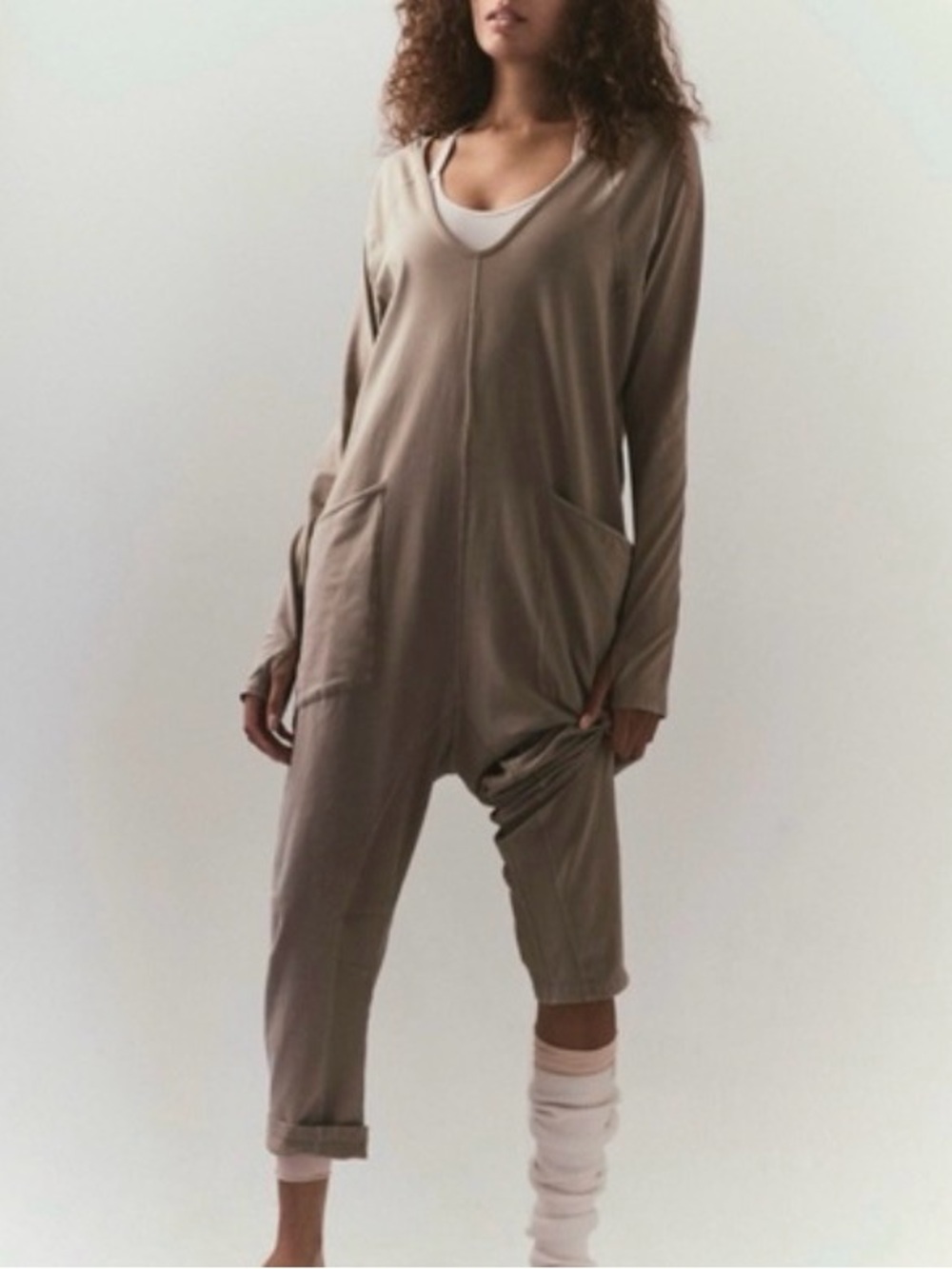 FREE PEOPLE Movement Hot Shot Long-Sleeve Onesie